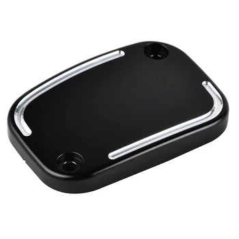 

H2CNC Front Brake Fluid Reservoir Cover Master Cylinder Cap For Harley Softail Fat Boy Lo FLSTFB CVO Breakout Heritage 2015-2017