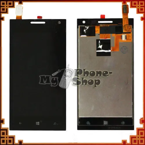 10pcs/lot Mobile Phone for Huawei Ascend W1 LCD Screen +Touch Digitizer Assembly black Free shipping by DHL EMS | Мобильные телефоны