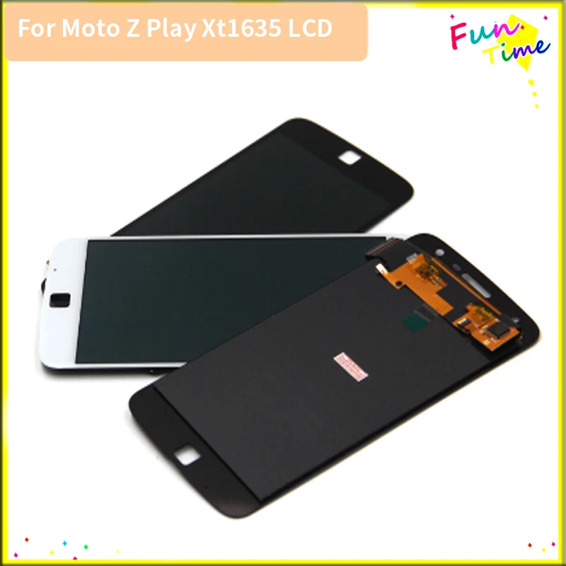 Для Motorola Moto Z Play ЖК-дисплей сенсорный экран для Droid XT1635 LCD | Мобильные телефоны и
