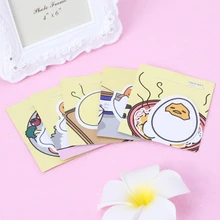 Memo Pads Cute Egg Sticker Bookmark Memo Pad Sticky Note Bookmark School Office Supply