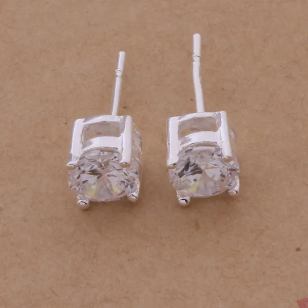 

2016 Fashion Jewelry CZ Nice Stud Earrings For Women Men Loving Gift AE183