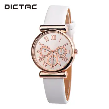 

Roman Numerals 4 Colors Wristwatches Women'S Watch Decorative Pointer Quartz Watch Fashion Woman Casual Watch