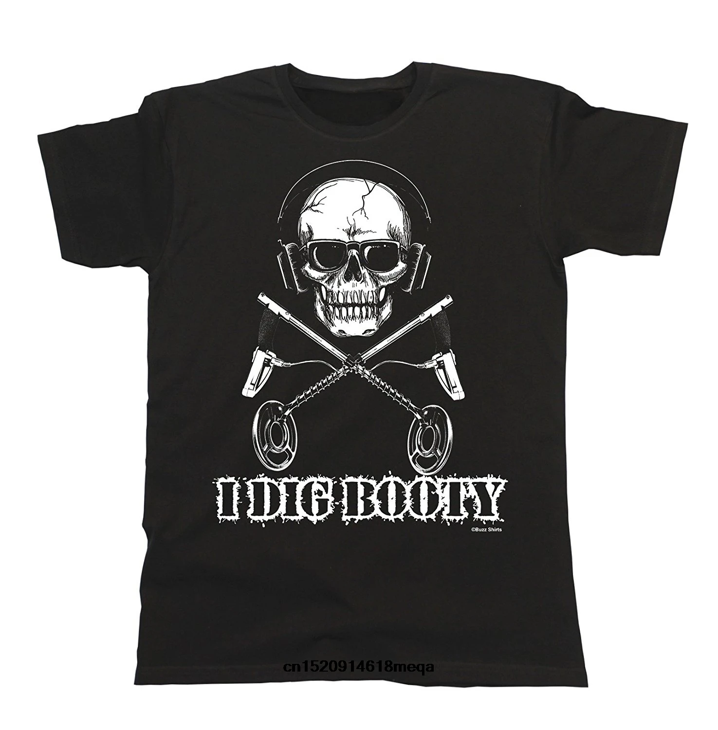 Возьмите Футболка Я Dig Booty детектор металла Для мужчин летняя футболка | Мужская