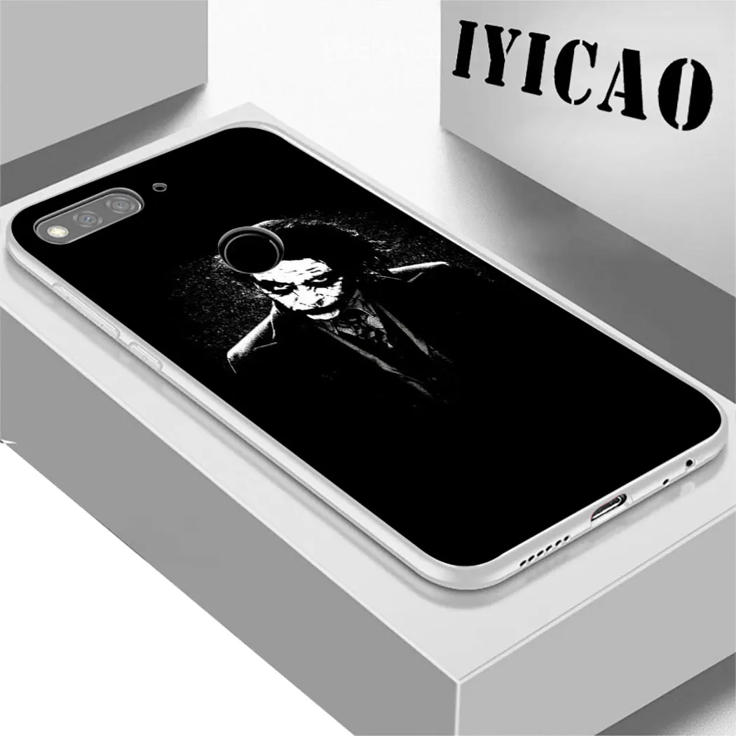 IYICAO Poker joker Новинка для Huawei Mate 20 10 30 Lite Pro Y9 2019 Y7 Y6 Prime 2018 2017 чехол