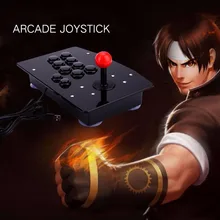 Gasky arcade joystick 10 buttons pc controller computer game Arcade Sticks new King of fighters Joystick Consoles Joystick Gift