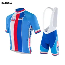 Чешская команда Мужская велосипедная Одежда наборы/дышащие велосипедные майки и нагрудник шорты Roupa maillot Размер XS-4XL
