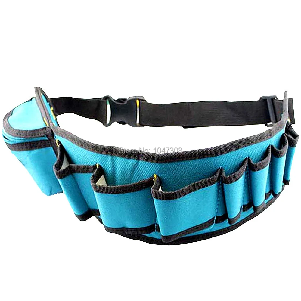 Multi Pockets Waist Tool Bag Pouch Belt Bags Organizer Electrician