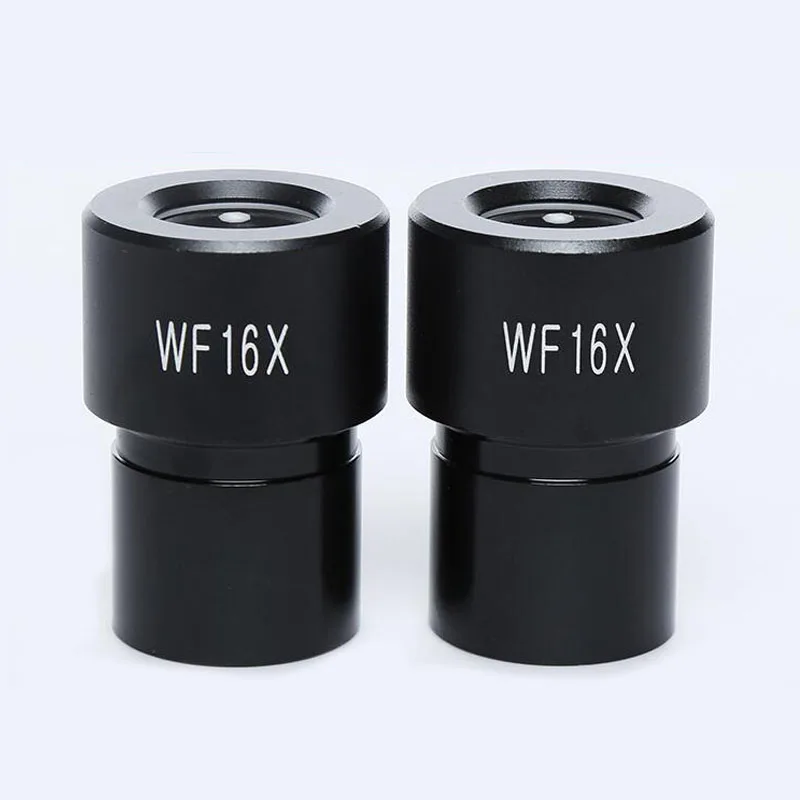 2 pcs WF16x /13mm Biological microscope Eyepieces with Mounting Size 23