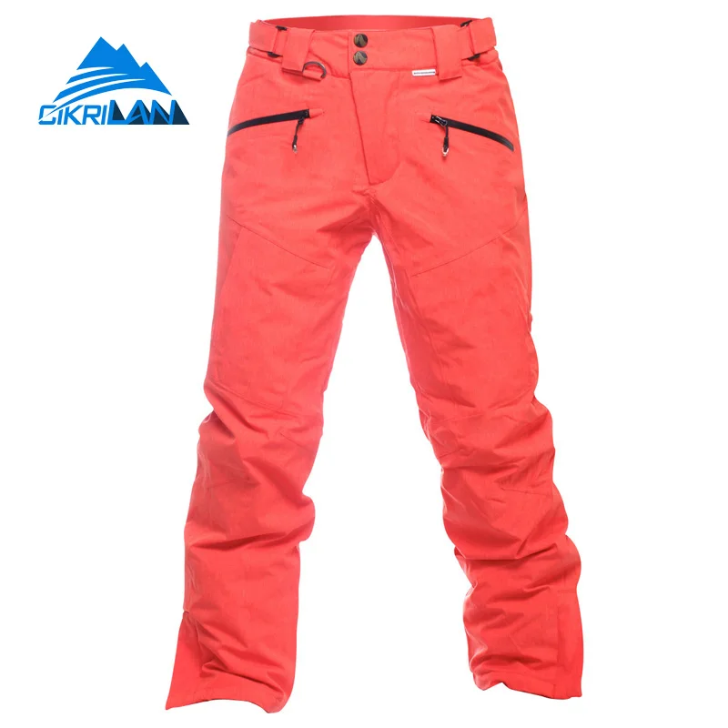 Venta caliente 2016 resistente al agua invierno pantalon esqui hombre nieve térmico a prueba de viento esquí de algodón Pantalones hombres snowboard Pantalones