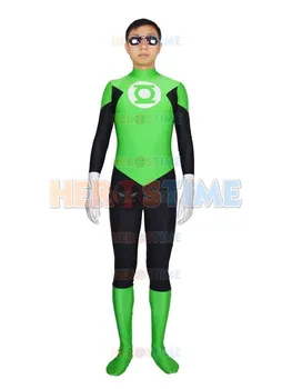 

Classic Green Lantern Costume Spandex Adult Halloween Cosplay Green Lantern Superhero Costumes Hot Sale Show Zentai Suit