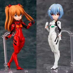 Новый EVA Классический комиксов аниме Neon Genesis Evangelion серии Asuka Лэнгли Сорю Рей Аянами F010 F011 фигурку игрушечные лошадки 15 см