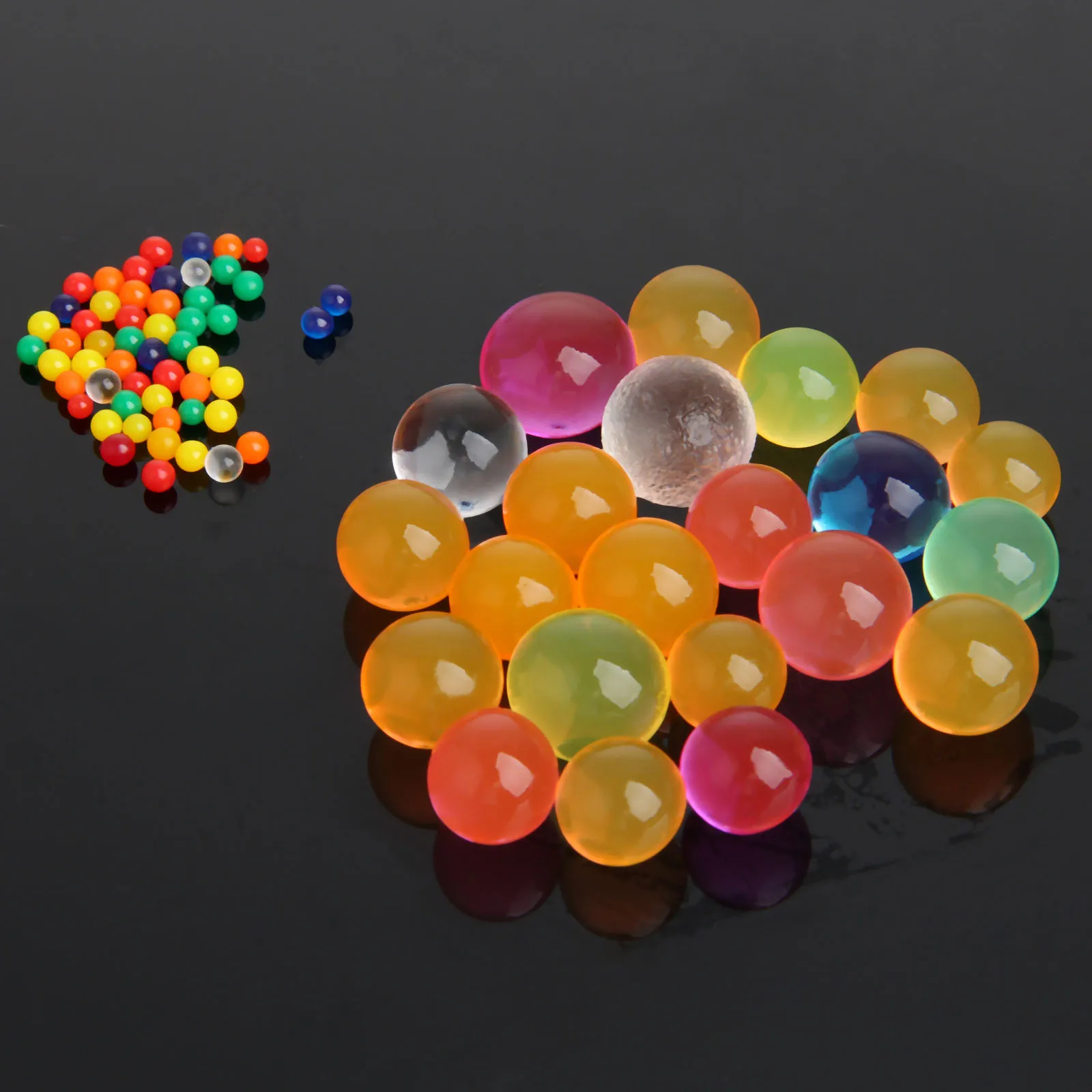 10000 Particles /lot water beads Pearl shaped Crystal Soil Water Beads