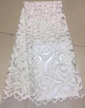 

Jolin-91605 embroidered tull Lace fabric velvet nigerian lace fabric african french net lace fabric for nice dress