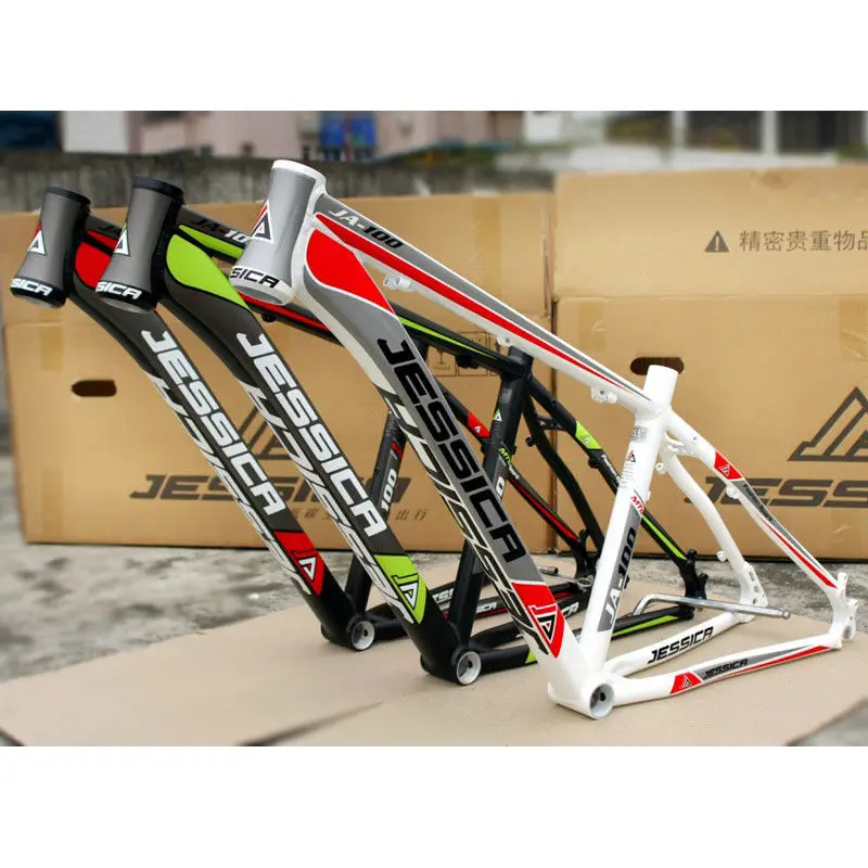 JESSICA 26er алюминиевая рама для горного велосипеда MTB 15," 17", рама для горного велосипеда, прямая оголовье, диск 44 мм, гарнитура, Ультралегкая оправа