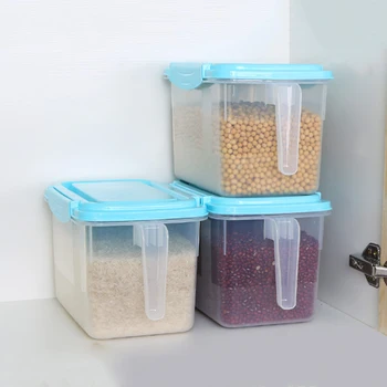 

HOT GCZW-1 pc Transparent Kitchen Food Container Storage Box Food Crisper Refrigerator Storage Box Organizer With Handle