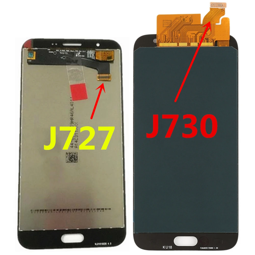Chineon для Samsung Galaxy J7 j730 ЖК-дисплей сенсорный экран дигитайзер