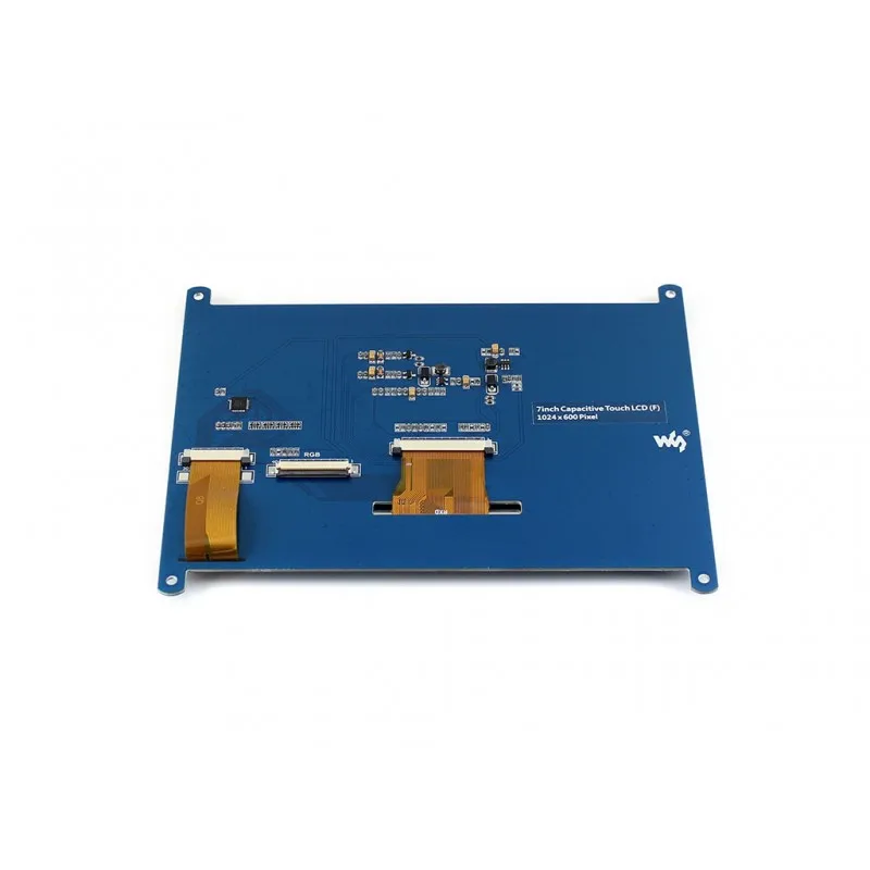 Lcd com Tela de Toque Waveshare Polegada Capacitiva Multicolor Display Gráfico Capacitivo Stand-alone Toque Controlador 7 1024*600 Tft - Imagem 5