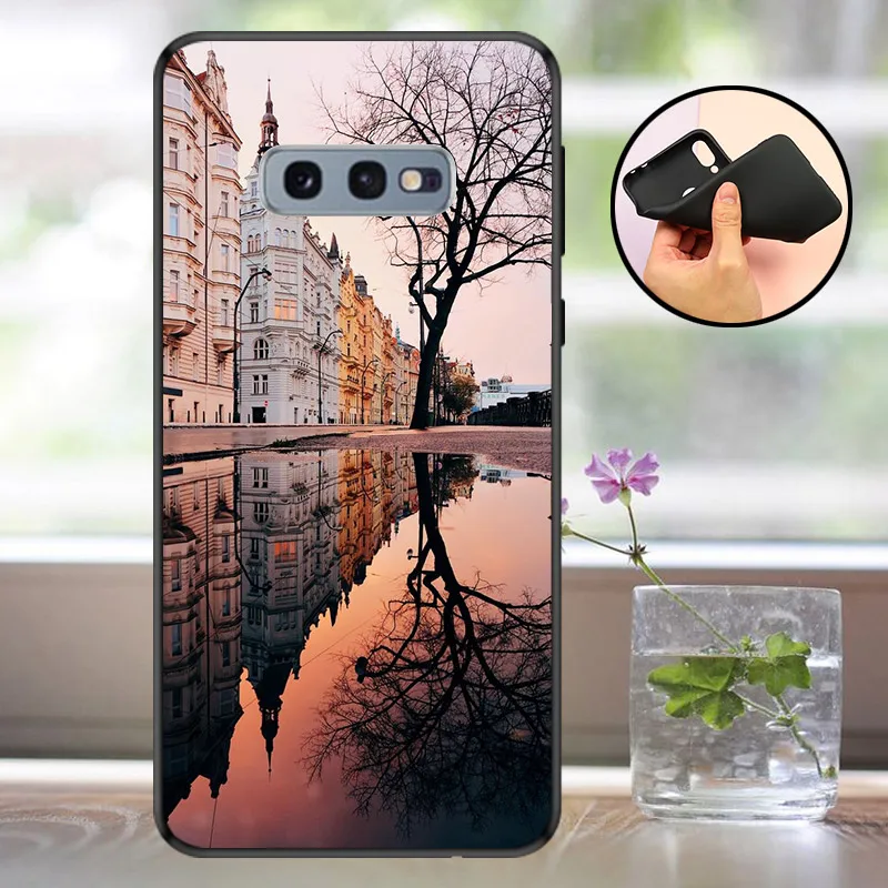 Матовый чехол для samsung S10E чехол силиконовый бампер samsung Galaxy S10E S 10E Coque для чехол для телефона samsung S10E мягкий чехол