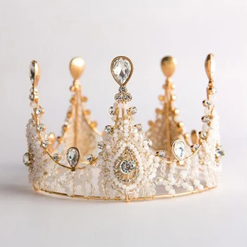 

Luxury Bridal Tiaras Women Crown Wedding Hair Accessories Bridal Jewelry Party Tiara Noiva Wedding Crowns Princess Diedem
