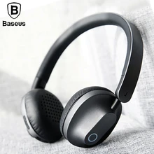 Baseus D01Wireless Bluetooth Kulaklık mikrofonlu kulaklıklar Telefonları Bilgisayar Için Mikrofon Ile oyun kulaklığı Stereo bluetooth kulaklık(China)