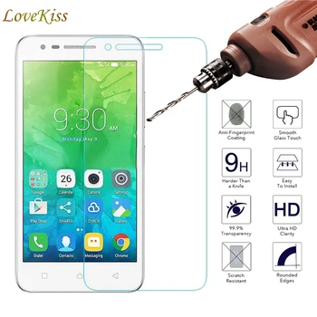 

For Lenovo Vibe C2 k10a40 Case 2.5D 9H Premium 5.0" Screen Protector Tempered Glass For Lenovo C2 Power K10A40 Protective Film