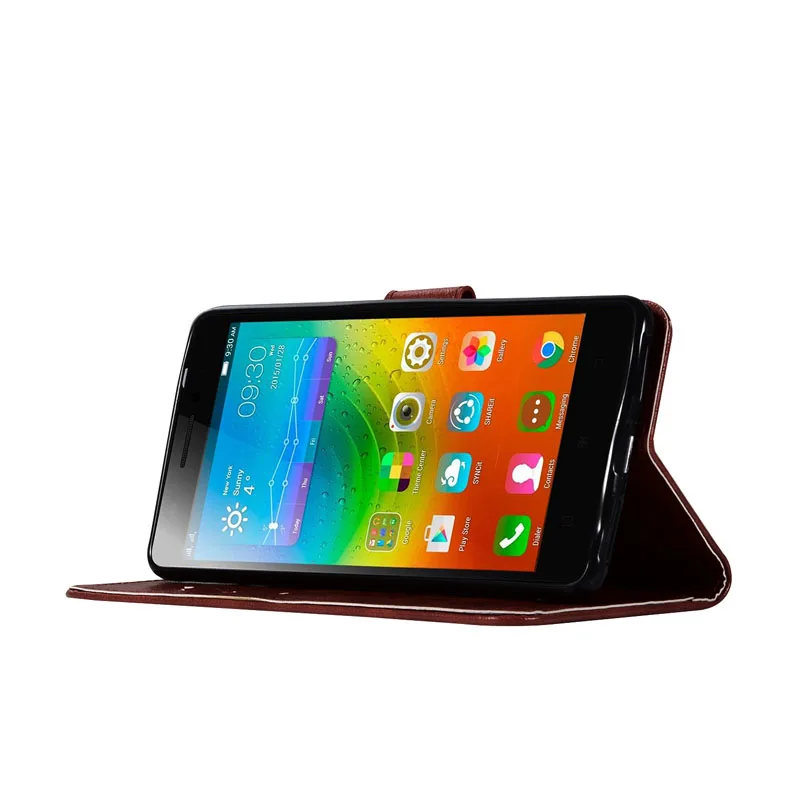 Чехол в стиле ретро для Lenovo K6 Note K53a48 Plus мощный бумажник из искусственной кожи флип
