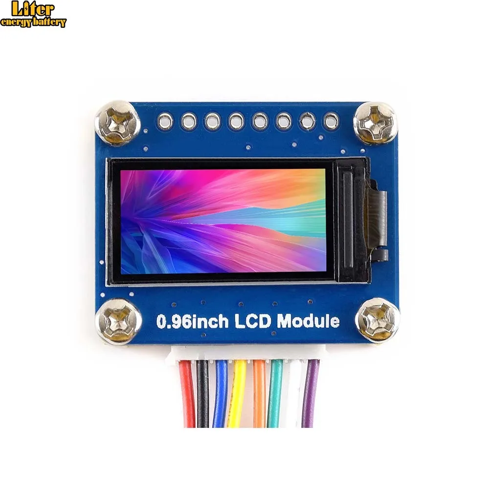 0,96 дюймовый модуль ЖК-дисплея, ips экран, разрешение 160x80 HD, SPI интерфейс, со встроенным контроллером