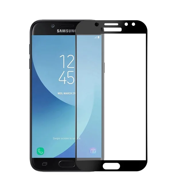 10 шт./Лот 3D закаленное стекло для Samsung Galaxy J3 2017 полное покрытие 9H Защитная пленка