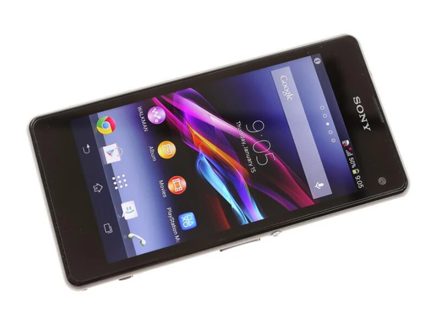 Оригинальный sony Xperia Z1 компактный D5503 сотовый телефон 3g/4 г Android Quad-Core 2 ГБ Оперативная память 4,3 "Экран 20.7MP Камера WI-FI gps 16 ГБ хранения