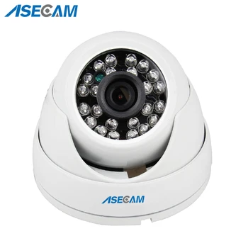 

ASECAM New HD H.265 IP Camera 1080P IMX323 Security Small indoor white Mini Dome Surveillance CCTV Onvif WebCam ipcam