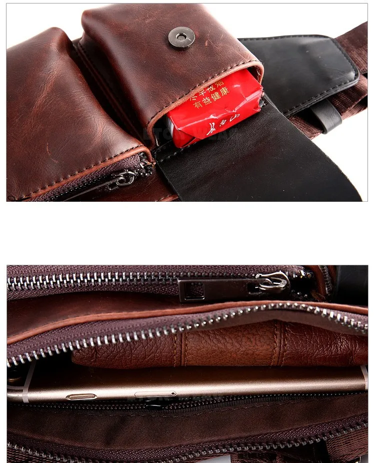 Хит, Новое поступление, модные кожаные мужские сумки-мессенджеры ...