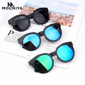 

New Fashion Round Kids Sunglasses Boy Girl Goggles Baby travel glasses 6 colors optional UV400