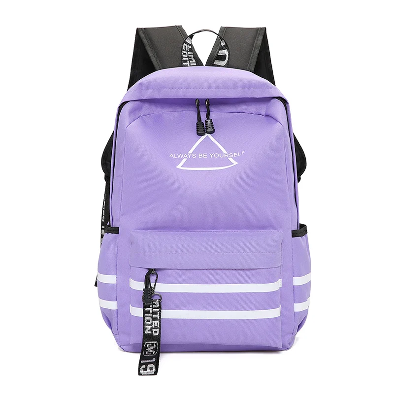 

2018 New Boy Laptop Backpack Leisure Travel Printing Nylon Backpack Girl School Bag XLP002