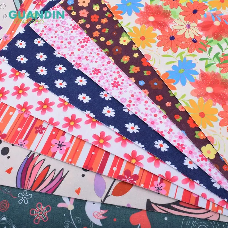 

Nonwoven Soft Felt Fabric/1mm Thickness/Printed Polyester Cloth of Home Decoration Bundle for Sewing Dolls & Crafts 40cm*45cm