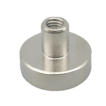 Lathed Mounting Magnet Dia 16mm Magnetic Pot with Female Thread Neodymium Permanent 8kg Pulling Strong Holding Cup Magnets 24pcs
Lathed Mounting Magnet Dia 16mm Magnetic Pot with Female Thread Neodymium Permanent 8kg Pulling Strong Holding Cup Magnets 24pcs