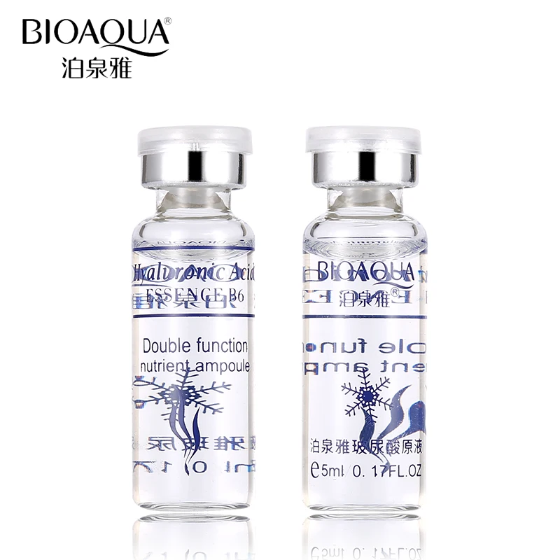BIOAQUA 10 шт./лот увлажняющие витамины Гиалуроновая кислота сыворотка уход за кожей
