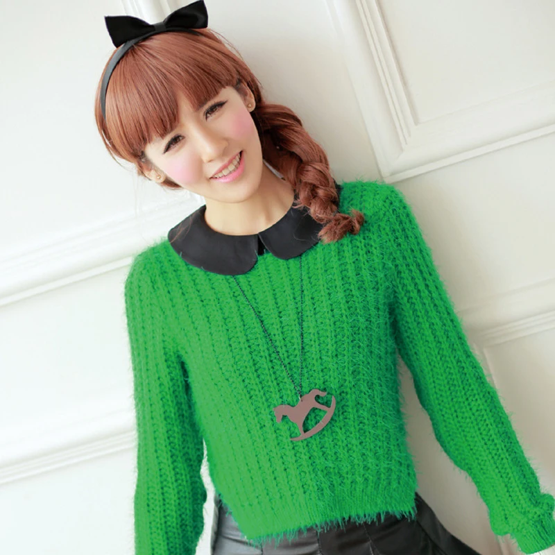 

Fake Collar False Faux Doll Collar Detachable Blouse Women's Half Shirts White Vintage Elegant