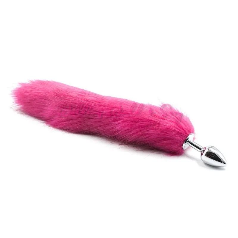 6 Color Faux Fox Tail Metal Anal Plug Adult Sex Toys Anus Insert Stopper Anal Plug Tail Beads Sex Products For Women Erotic Toys (16)