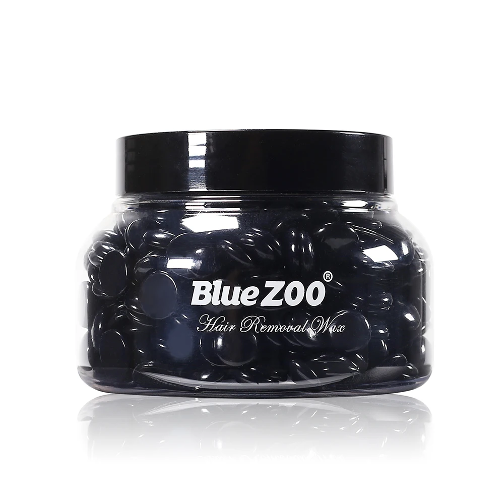 Blue ZOO 150 г Твердые восковые бобы натуральные ингредиенты для удаления твердых волос Восковая эпиляция для удаления волос