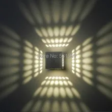 3 Вт AC85-265V алюминиевый светильник светодиодный светильник настенный светильник коридор крыльцо Светильник фойе поглощающий купольный светильник Теплый/Холодный белый/R/G/B/Y/P