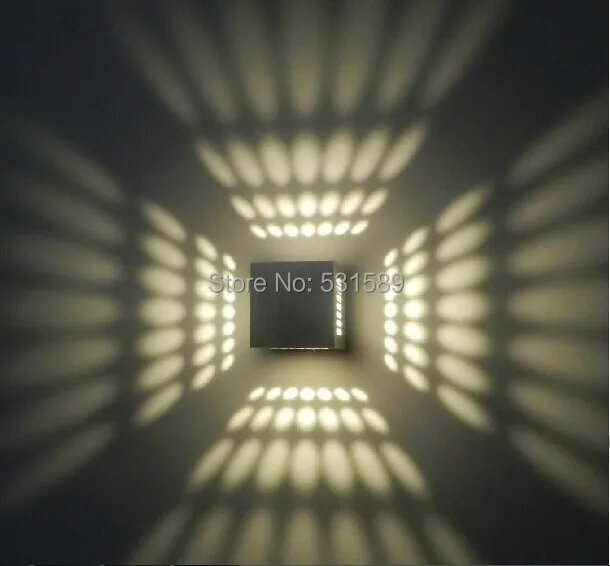

3W AC85-265V Aluminum light LED lamp wall lamp corridors porch light foyer light absorb dome light Warm/Cool white/R/G/B/Y/P
