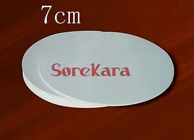 

100pcs Quantitative Filter Paper 7cm Low Speed Lab Filtration Chemistry Use