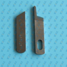 Upper + Lower Knife Blade Juki MO-623,MO-634D,MO-644D,MO-654DE,MO-655 Serger #50143403+50145403