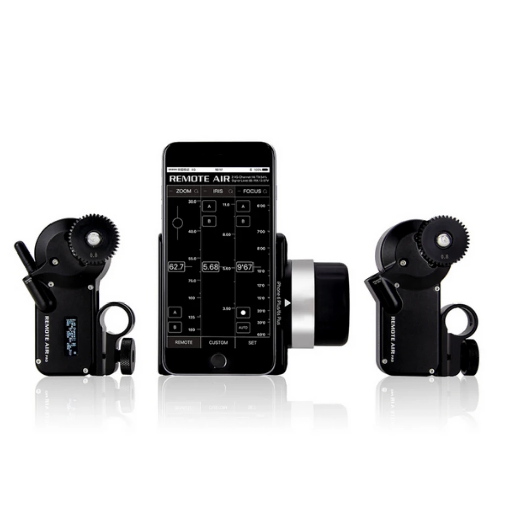 

PDMOVIE PD3-P2 REMOTE Air Pro Dual Channel Motorized Wireless Follow Focus for DSLR Film Lens EF carl zeiss UP MP lens