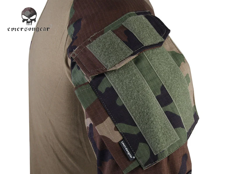 Боевая рубашка Emerson Gen3 Тактическая Военная bdu|woodland g3|camouflage airsoftcombat shirt woodland |