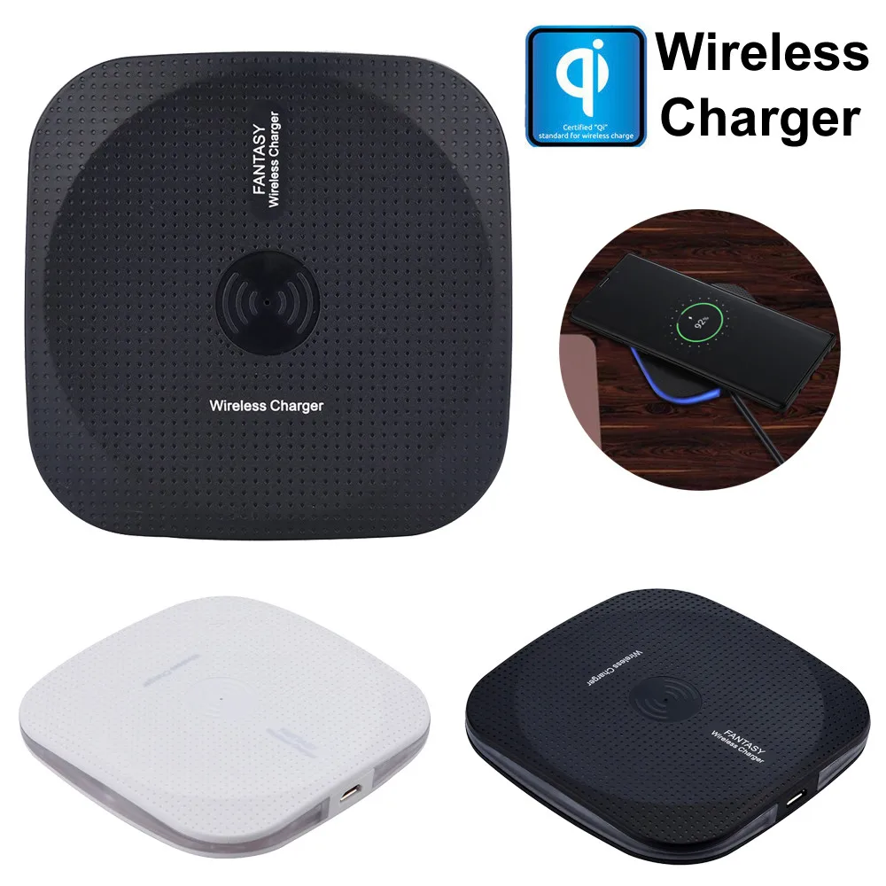

Qi Wireless Charger Charging Stand Dock For iPhone X 8 Samsung Note 9 S9 S8 Plus Xiaomi mi Mix 2s Fast Wireless Charging Pad
