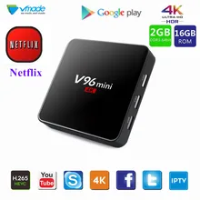 Android 7,1 Smart tv BOX H3 2G DDR3 16G EMMC ROM телеприставка 4K 3D H.265 Netflix Youtube медиаплеер приемник play store