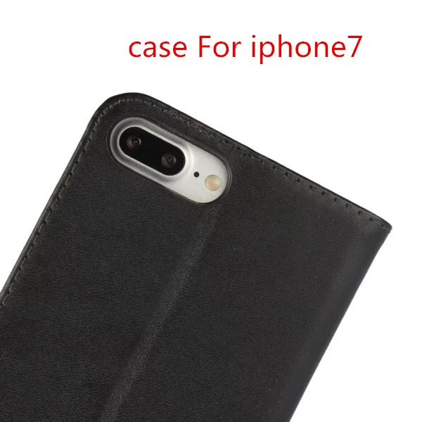 Кожаный чехол бумажник для iphone7 (4 7) с отделением карт и подставкой|Чехлы-портмоне|