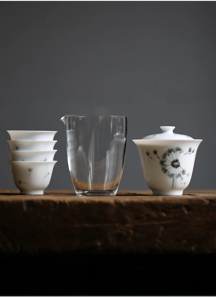 TANGPIN керамический чайник gaiwan Чайные чашки китайский портативный дорожный чайный набор с сумкой для путешествий