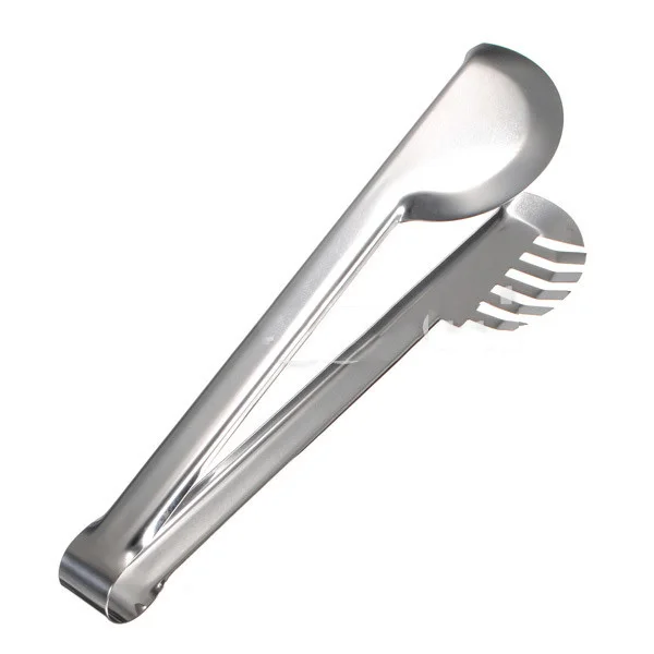 Lindabest Stainless Steel Bread Tongs BBQ Clip Fried Steak Clamp | Электронные компоненты и принадлежности